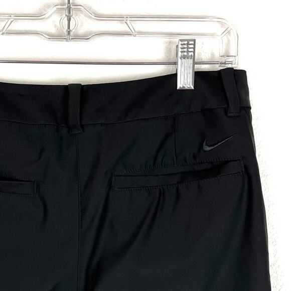 Ladies Nike Dri-Fit Golf Shorts in Black Athleisure Sportswear - Picture 5 of 9